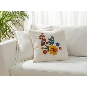 English Home Lana Pamuk Dekoratif Tekli Dekoratif Kırlent 45 x 45 cm Naturel