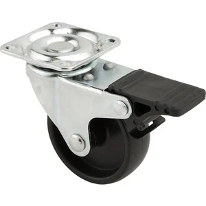 50MM Siyah Stand ve Mobilya Tekeri Frenli
