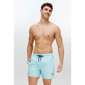 U.S. Polo Assn. 22002 Erkek Orta Boy Deniz Şortu-Mint