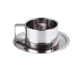 Kupa Kahve Yaratıcı Kupalar Arapça Kahve Fincanı Hediye Için Anne Paslanmaz Çelik Gözlük Çay Çay Bardağı ve Daire Setleri Için Setleri Sofra | Kupalar (Yurt Dışından)