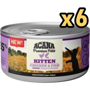 Premium Tavuk ve Balıklı Yavru Ezme Kedi Konservesi 85 gr x 6 Adet