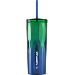 Starbucks® Paslanmaz Çelik Soğuk Içecek Bardağı - Mavi Yeşil - 473 ml - 11142483