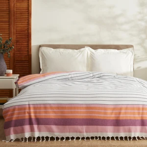 Karaca Home Luis Çift Kişilik Peştemal Pike Orange