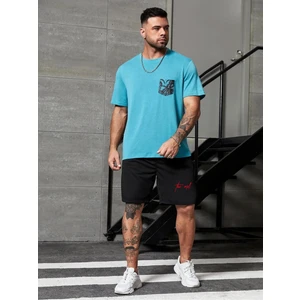 DAXİS Sportwear Company Unisex Baskılı Şort Daxis Sportwear Company