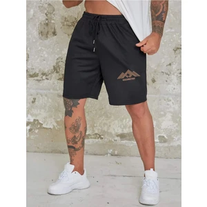 DAXİS Sportwear Company Erkek Geometry Baskılı Şort Daxis Sportwear Company