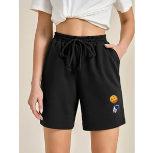 Kadın Kısa Şort Baskılı Daxis Sportwear Company