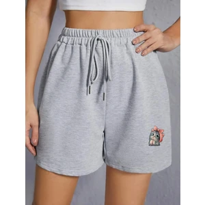 Baskılı Kadın Kısa Şort Daxis Sportwear Company