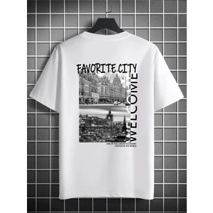 DAXİS Sportwear Company Baskılı Oversize Tshirt-Daxis Sportwear Company