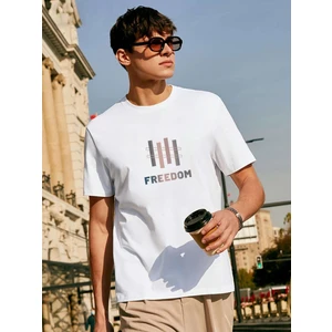 DAXİS Sportwear Company Freedom Baskılı Oversize Tshirt-Daxis Sportwear Company