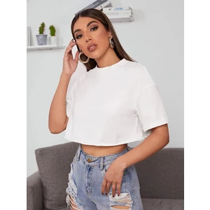 DAXİS Sportwear Company Crop Siyah Tshirt - Daxis Sportwear Company