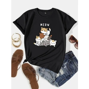 Baskılı Oversize Unisex Tshirt