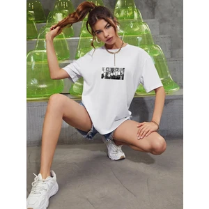 DAXİS Sportwear Company Baskılı Oversize Tshirt Daxis Sportwear Company