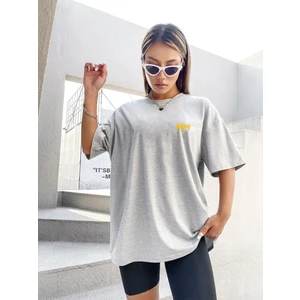 DAXİS Sportwear Company Kadın Hope Baskılı Oversize Tshirt Daxis Sportwear Company