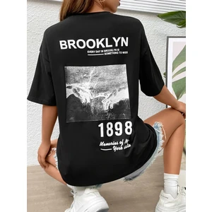 Baskılı Oversize Tshirt Daxis Sportwear Company