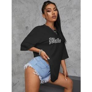 DAXİS Sportwear Company Kadın Babe Baskılı Oversize Daxis Sportwear Company