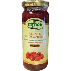 SAFF1011 Organik Kızılcık Marmelatı 280 gr