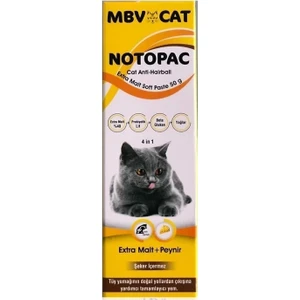 Mbv Cat Notopac Paste Kedi Tüy Yumağı Önleyici Macun 50 gr