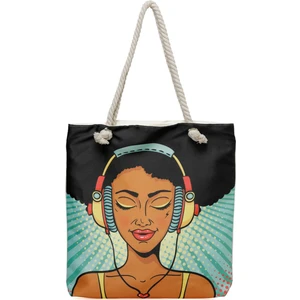 Popart Plj 3fx Mavi Kadın Plaj Çantası