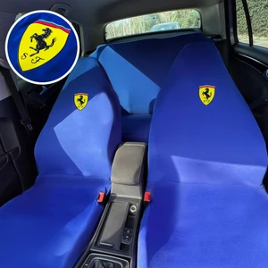 Ferrari Enzo Oto Koltuk Servis Kılıfı Mavi Likralı Esnek Tüm Araç Modellerine Uygun Universal
