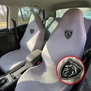 Peugeot Rifter Oto Koltuk Servis Kılıfı Gri Likralı Esnek Tüm Araç Modellerine Uygun Universal