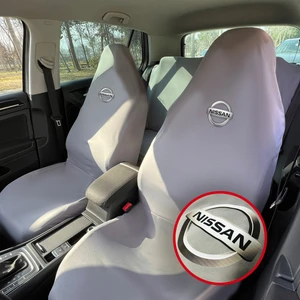 Nissan X-Trail Oto Koltuk Servis Kılıfı Gri Likralı Esnek Tüm Araç Modellerine Uygun Universal