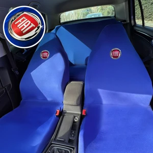 Fiat Doblo Oto Koltuk Servis Kılıfı Mavi Likralı Esnek Tüm Araç Modellerine Uygun Universal