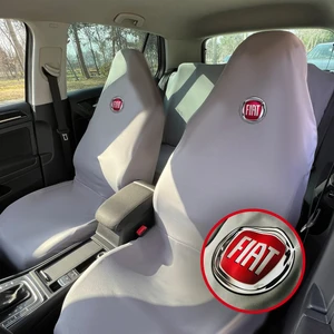 Fiat Doblo Oto Koltuk Servis Kılıfı Gri Likralı Esnek Tüm Araç Modellerine Uygun Universal