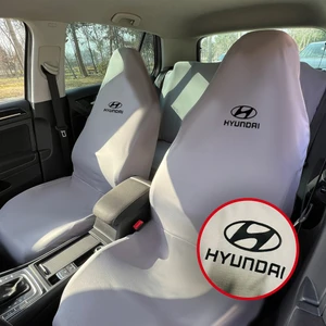Hyundai Elantra Oto Koltuk Servis Kılıfı Gri Likralı Esnek Tüm Araç Modellerine Uygun Universal