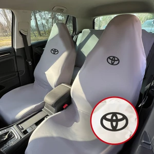 Toyota Corolla 6 Oto Koltuk Servis Kılıfı Gri Likralı Esnek Tüm Araç Modellerine Uygun Universal