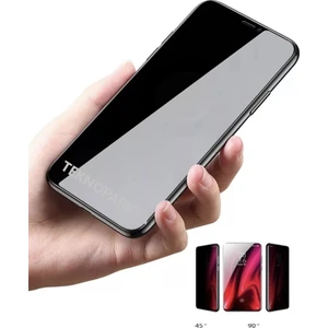 Xiaomi Redmi 12C Hayalet Ekran Koruyucu Privacy Gizlilik Filitreli Tam Kaplayan Kırılmaz Cam