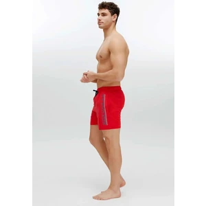 U.S. Polo Assn. 22000 Erkek Orta Boy Deniz Şortu-Kırmızı