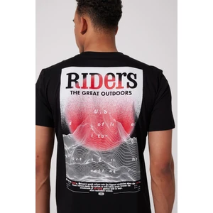 Riders By Lee Riders By Lee Regular Fit %100 Pamuk Bisiklet Yaka Beyaz Tişört