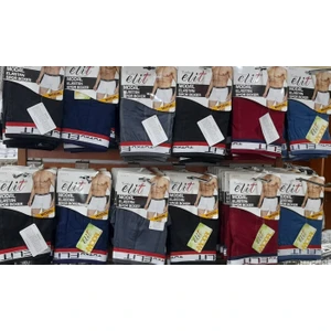 Elit Erkek Modal Elastan Spor Boxer 6'lı 1252 x
