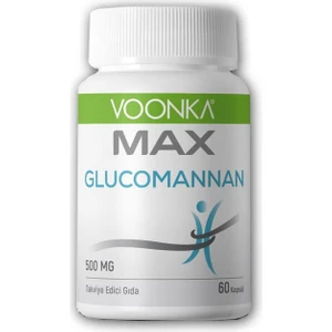 Max Glukomannan 500 mg 60 Kapsül