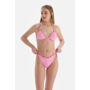 Pembe Spagetti Bikini Alt
