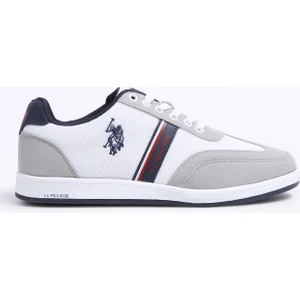U.S. Polo Assn. Beyaz Erkek Sneaker Kares 3fx