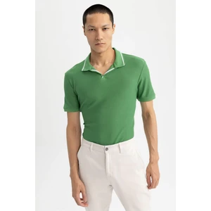 Modern Fit Polo Yaka Kısa Kollu Pamuklu Tişört Z1179AZ23SP