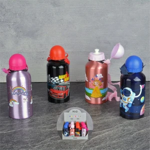 Alumınyum 500 ml Matara-Unıcorn Spor Suluğu-Suluk -Su Şişesi-Okul Şişesi-Okul Matara