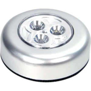Dokunmatik 3 Led Lamba Yapışkanlı Gümüş 3500601