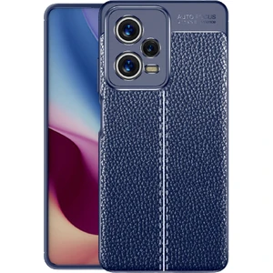 Xiaomi Redmi Note 12 Pro 5g Kılıf Deri Dokulu Kamera Korumalı Silikon