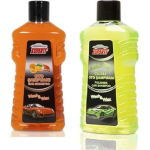 Cilalı Oto Şampuanı 1 Lt 2'li Set