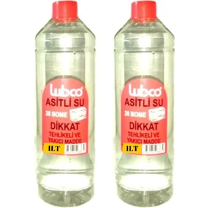 Lubco Asitli Su (Akü Asiti) 1lt+1lt=2lt Asitli Su (Akü Asiti)