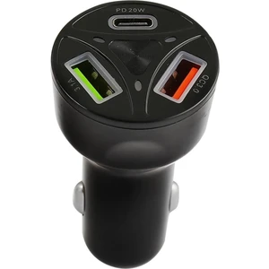 Araç Çakmaklık Şarjı 2 USB + 20W Pd Şarj Çıkışlı Hızlı Şarj Destekli 55W Qc 3 7698973931837