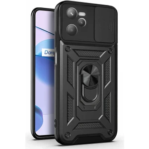 Realme C35 Kılıf Impact Resistant Siyah