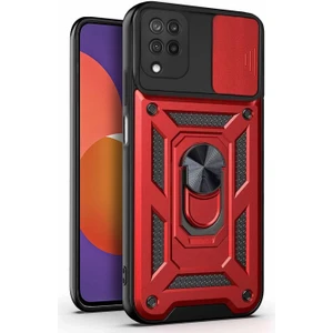 Samsung Galaxy M12 Kılıf Impact Resistant Kırmızı