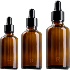 Amber Cam Şişe 30 ml - 50 ml - 100 ml 3’lü Set