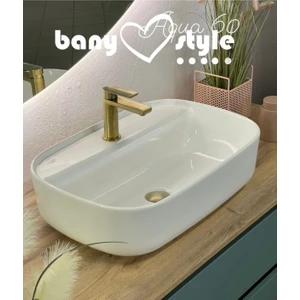 Seramik Cerastyle Aqua 60 Cm Tezgah Üstü Çanak Lavabo