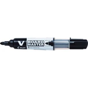 V-Board Master Yuvarlak Uç Yazı Tahtası Kalemi Siyah
