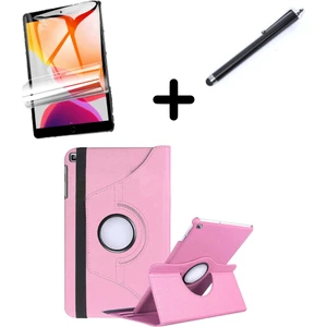 Samsung Galaxy Tab A 8.0 T290 T295 T297 Kılıf Dönen Tablet Kilifi Ekran Koruyucu+Kalem