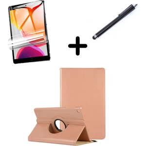 Samsung Galaxy Tab A 8.0 T290 T295 T297 Kılıf Dönen Tablet Kilifi Ekran Koruyucu+Kalem